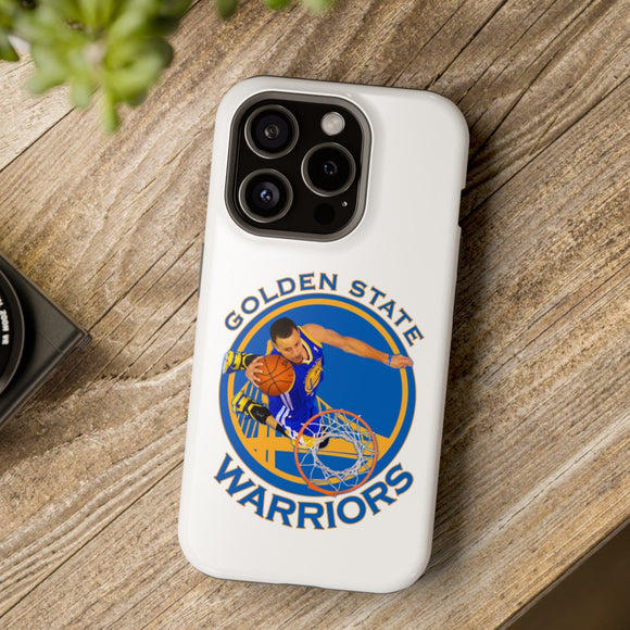 Stephen Curry Golden State Warriors Luxury MagSafe Tough Cases for iPhone 15 14 13 Series