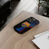 FC Barcelona Crest Phone Case - Tough Protective Soccer iPhone Cover