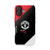 Manchester United Tough Phone Case — 'We Are United' Bold Red & Black Protective Cover for iPhone 18 17 16 15 14 13 Series