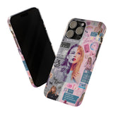 Taylor Swift Art Design Ultra Slim Phone Case for iPhone 15 14 13 Series