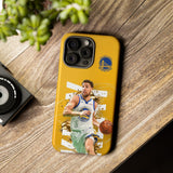 Golden State Warriors Klay Thompson Tough Phone Case for iPhone 15 14 13 12 Series