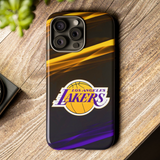 Los Angeles Lakers Tough Phone Case for iPhone 15 14 13 12 Series