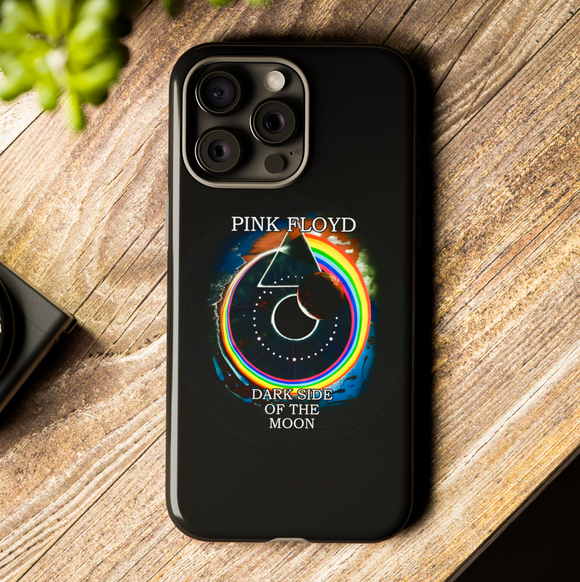 Pink Floyd Dark Side Of The Moon Tough Phone Case for iPhone 15 14 13 12 Series