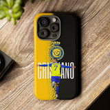 Al Nassr Cristiano Ronaldo Touch Phone Case for iPhone 15 14 13 12 Series