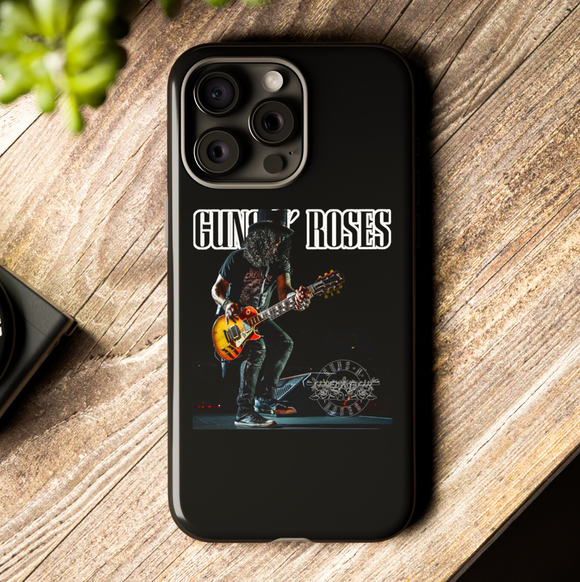 New Guns N' Roses Slash Tough Phone Case for iPhone 15 14 13 12 Series