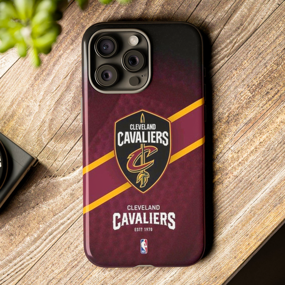 Cleveland Cavaliers Tough Phone Case for iPhone 15 14 13 12 Series