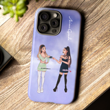 Ariana Grande Positions vs Thank You, Next Tough Phone Case for iPhone 15 14 13 12 Series