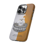 Real Madrid & 15 European Trophies Luxury Touch Phone Case for iPhone 16 15 14 13 Series