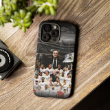 Real Madrid Champions Team Photo Phone Case – 'Tough Cases' Soccer Fan Protective Case for iPhone 17 16 15 14 13 12 Series
