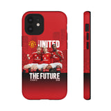 Manchester United - The Future Starts Now luxury Phone Case for iPhone 15 14 13 12 Series