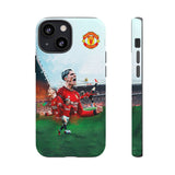 Brand New Manchester United Alejandro Garnacho Tough Phone Case for iPhone 16 15 14 13 Series