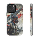 US Fighter Pilot Tough Phone Case for iPhone 15 14 13 12 Series