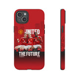 Manchester United - The Future Starts Now luxury Phone Case for iPhone 15 14 13 12 Series