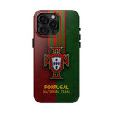 Portugal National Team Tough Phone Case for iPhone 15 14 13 12 Series