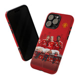 Manchester United's Bright Future Phone Case for iPhone 15 14 13 12 Series