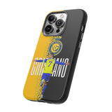 Al Nassr Cristiano Ronaldo Touch Phone Case for iPhone 16 15 14 13 Series