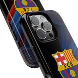 FC Barcelona Crest Phone Case - Tough Protective Soccer iPhone Cover