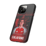 Arsenal Riccardo Calafiori Luxury Touch Phone Case for iPhone 15 14 13 12