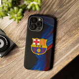 FC Barcelona Crest Phone Case - Tough Protective Soccer iPhone Cover