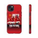 Manchester United - The Future Starts Now luxury Phone Case for iPhone 15 14 13 12 Series