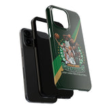 Boston Celtics & 18 Golden Stars Tough Phone Case for iPhone 15 14 13 12 Series