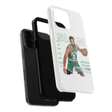 Boston Celtics Jayson Tatum Coming for the Throne Tough Phone Case for iPhone 15 14 13 12 Series