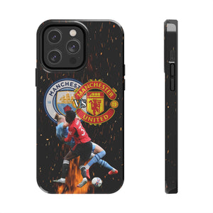 Unforgettable Moment Mainoo Topples Haaland Tough Phone Case for iPhone 15 14 13 12 Series