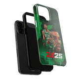 Jayson Tatum 2025 Edition Tough Phone Case for iPhone 15 14 13 12 Series