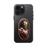 Luxury Iron Man High Quality Tough Phone Case for iPhone 15 14 13 12 Series