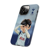 Cute Tottenham Hotspur Son Heung Min Tough Phone Case for iPhone 15 14 13 12 Series