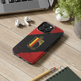 Belgium Heads To Euro 2024 Tough Phone Case for iPhone 15 14 13 12 Series