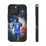 France Olivier Giroud Tough Phone Case for iPhone 15 14 13 12 Series