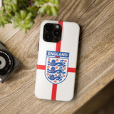 England National Football Team Tough Phone Case for iPhone 15 14 13 12 Series
