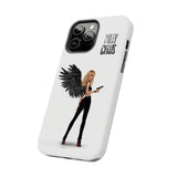 Miley Cyrus In Black Tough Phone Case for iPhone 15 14 13 12 Series