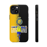 Al Nassr Cristiano Ronaldo Touch Phone Case for iPhone 16 15 14 13 Series