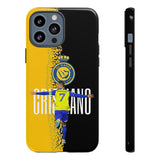 Al Nassr Cristiano Ronaldo Touch Phone Case for iPhone 16 15 14 13 Series