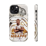 Brand New Real Madrid Kylian Mbappé Tough Phone Case for iPhone 17 16 15 14 13 Series