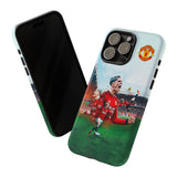 Brand New Manchester United Alejandro Garnacho Tough Phone Case for iPhone 16 15 14 13 Series