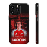 Arsenal Riccardo Calafiori Luxury Touch Phone Case for iPhone 15 14 13 12