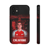 Arsenal Riccardo Calafiori Luxury Touch Phone Case for iPhone 15 14 13 12