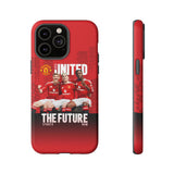 Manchester United - The Future Starts Now luxury Phone Case for iPhone 15 14 13 12 Series