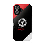 Man Utd Tough Phone Case — "We Are United" Protective Cover for iPhone 17 16 15 14 13 Series