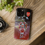 Arsenal High Quality Tough Phone Case for iPhone 15 14 13 12 Series
