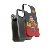 Cute Manchester United Antony Tough Phone Case for iPhone 15 14 13 12 Series
