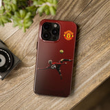 Unforgettable Moment Garnacho Bicycle Kick Tough Phone Case for iPhone 15 14 13 12 Series