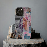 Taylor Swift Art Design Ultra Slim Phone Case for iPhone 15 14 13 Series