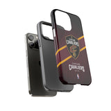 Cleveland Cavaliers Tough Phone Case for iPhone 15 14 13 12 Series