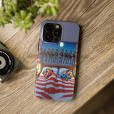 Thanks for Who're Protecting The Nation & Peace Phone Case for iPhone 15 14 13 12