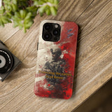 Military Personnel High Quality 'Protecting the nation is an honor' Tough Phone Case for iPhone 15 14 13 12 Series