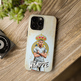 New Real Madrid Kylian Mbappé Tough Phone Case for iPhone 15 14 13 12 Series